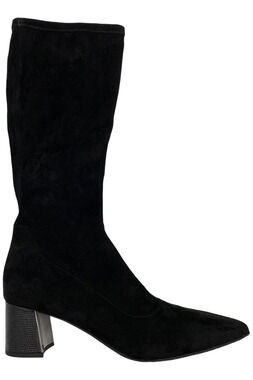 Donald Pliner Women's Souma Stretch Boots Black Suede - Medium